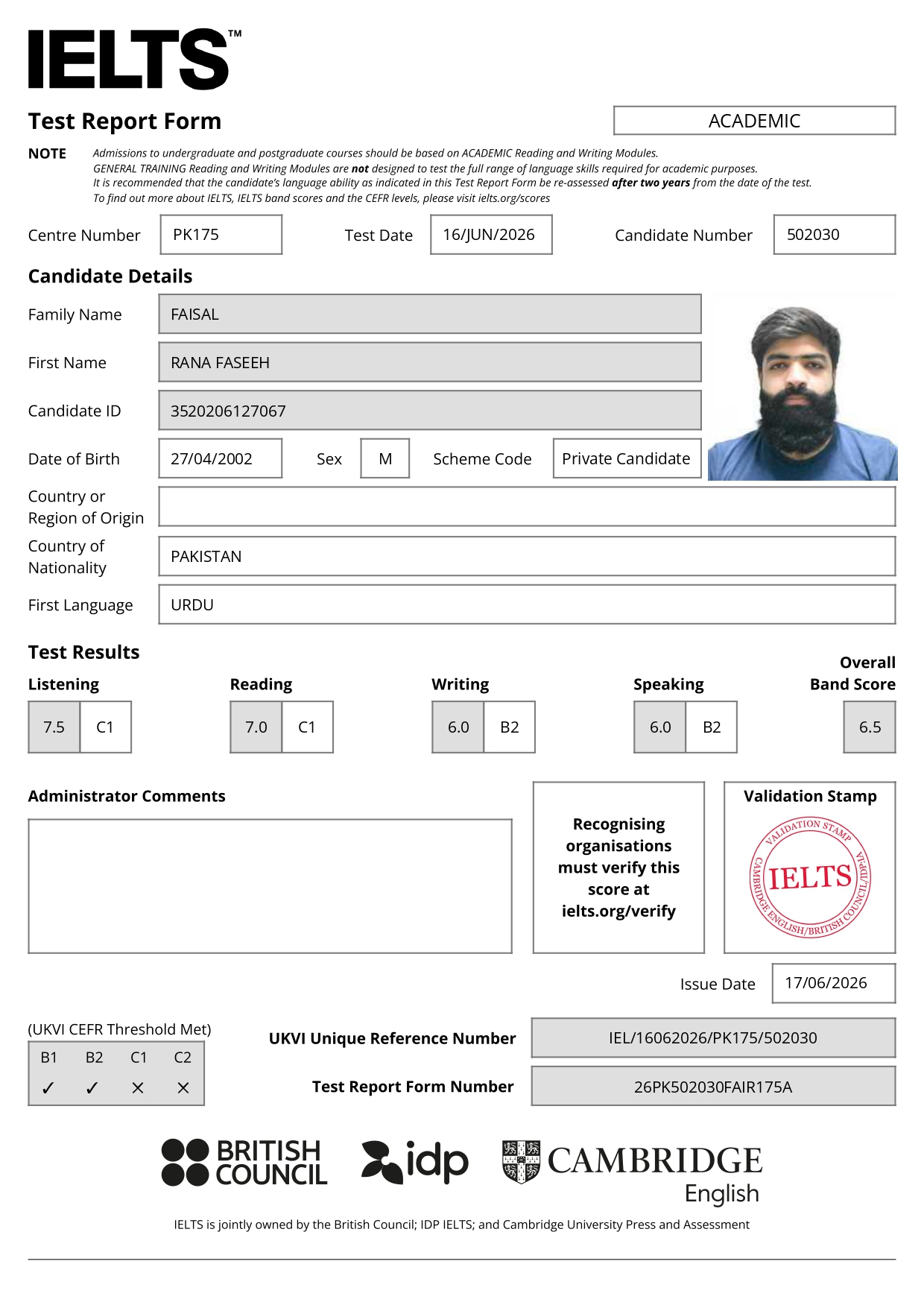 Visa Approval